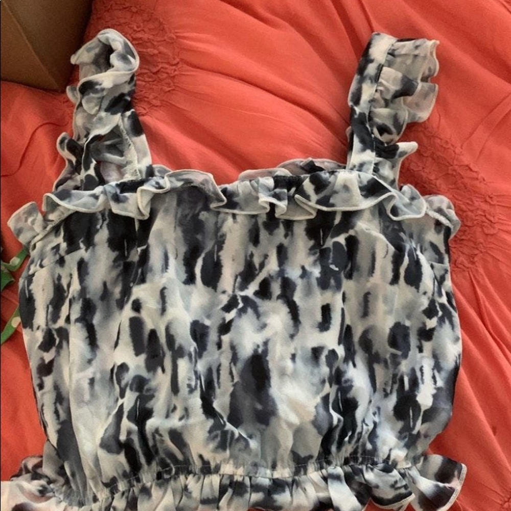 floral tank top